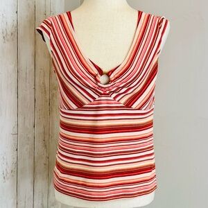 LOFT | Multicolor Striped Tank Top